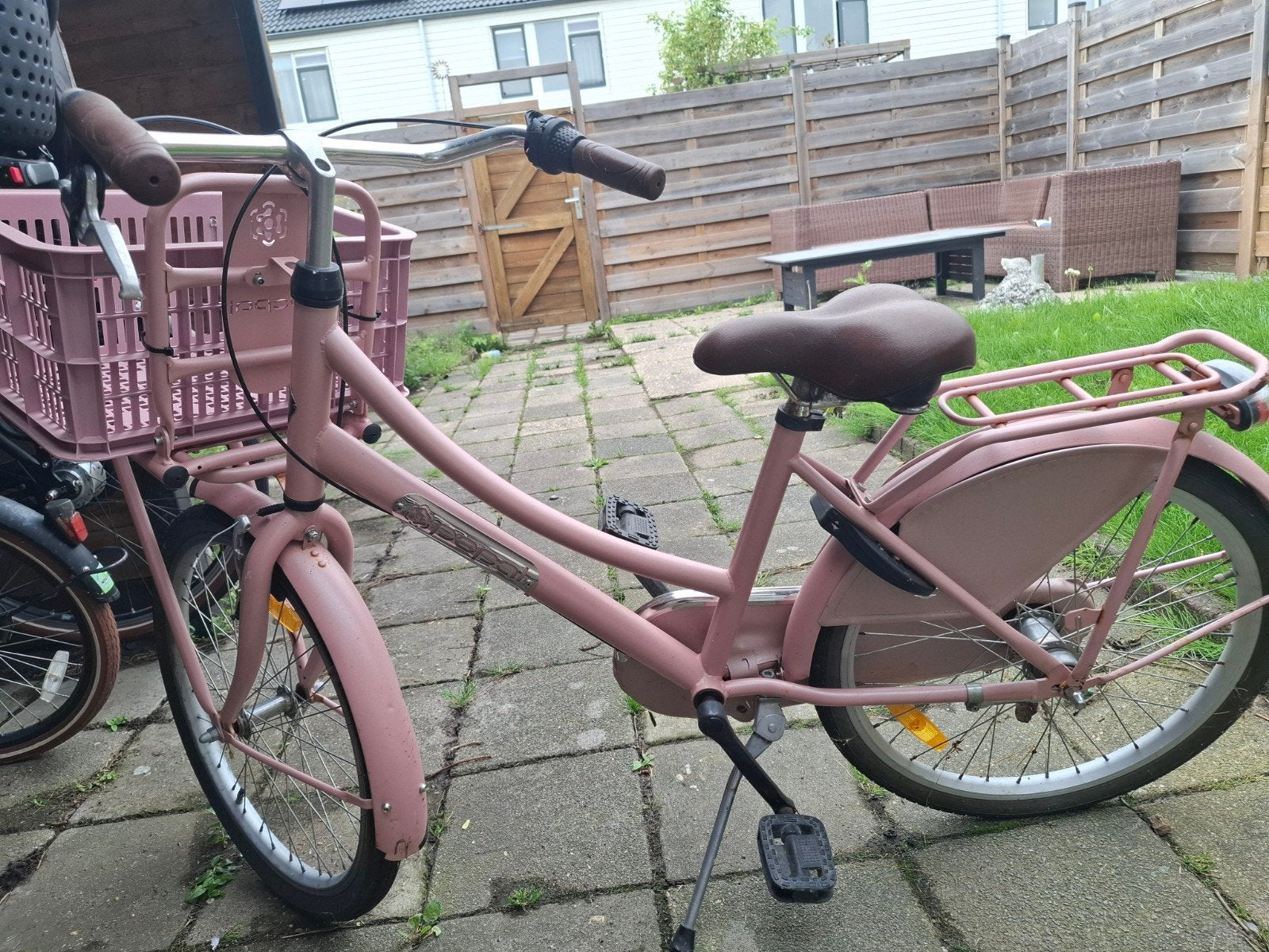 popal meisjes fiets, Fietsen en Brommers, Ophalen of Verzenden, Gebruikt, 22 inch