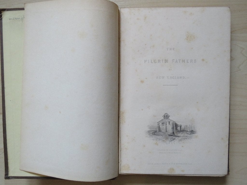 The Pilgrim Fathers of New England 1853., Ophalen of Verzenden