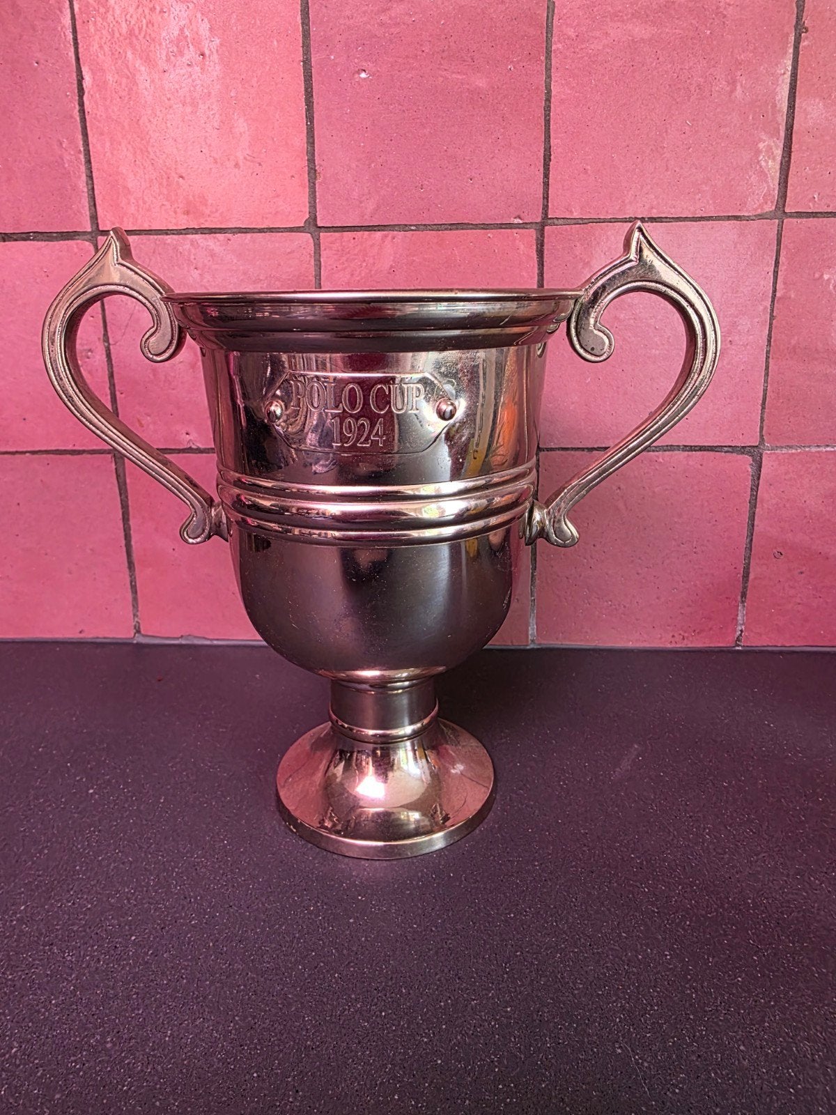 Riviera maison world cup beker, Ophalen of Verzenden, Zo goed als nieuw