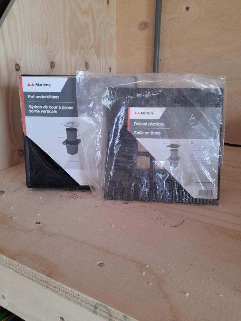 Put onderuitlaat met gietijzer deksel NIEUW, Ophalen, Nieuw, Minder dan 2 meter, Overige materialen