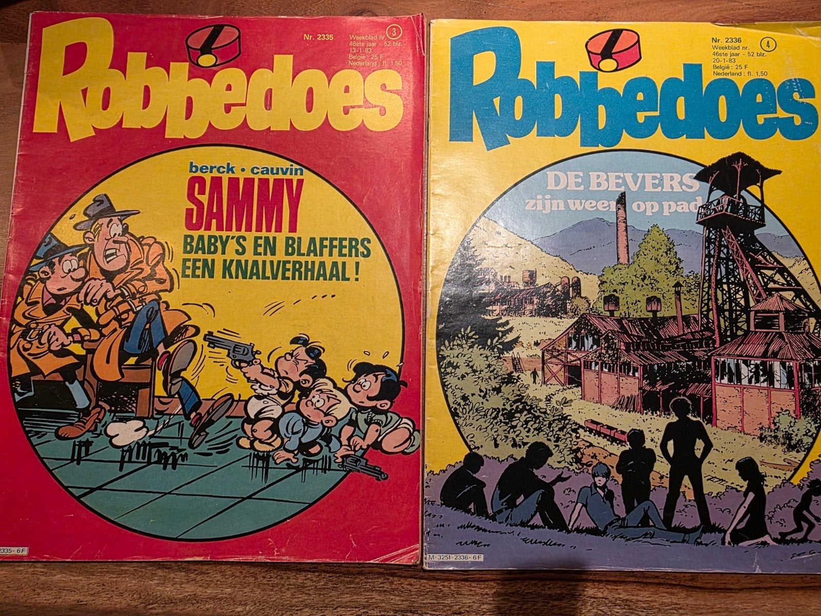 Robbedoes weekbladen - Diverse nummers, Ophalen of Verzenden