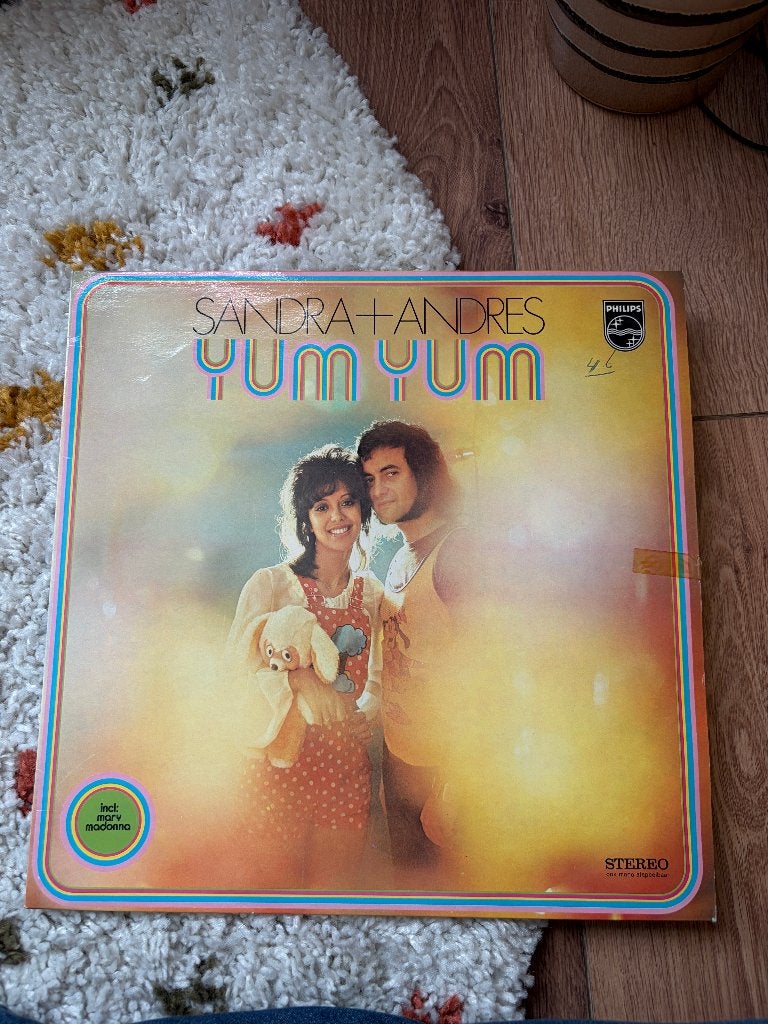 Sandra + Andres - Yum Yum LP, LP, Gebruikt, Pop, Ophalen of Verzenden