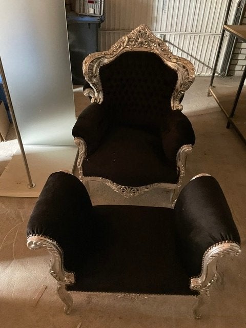 Barok fauteuil, Ophalen