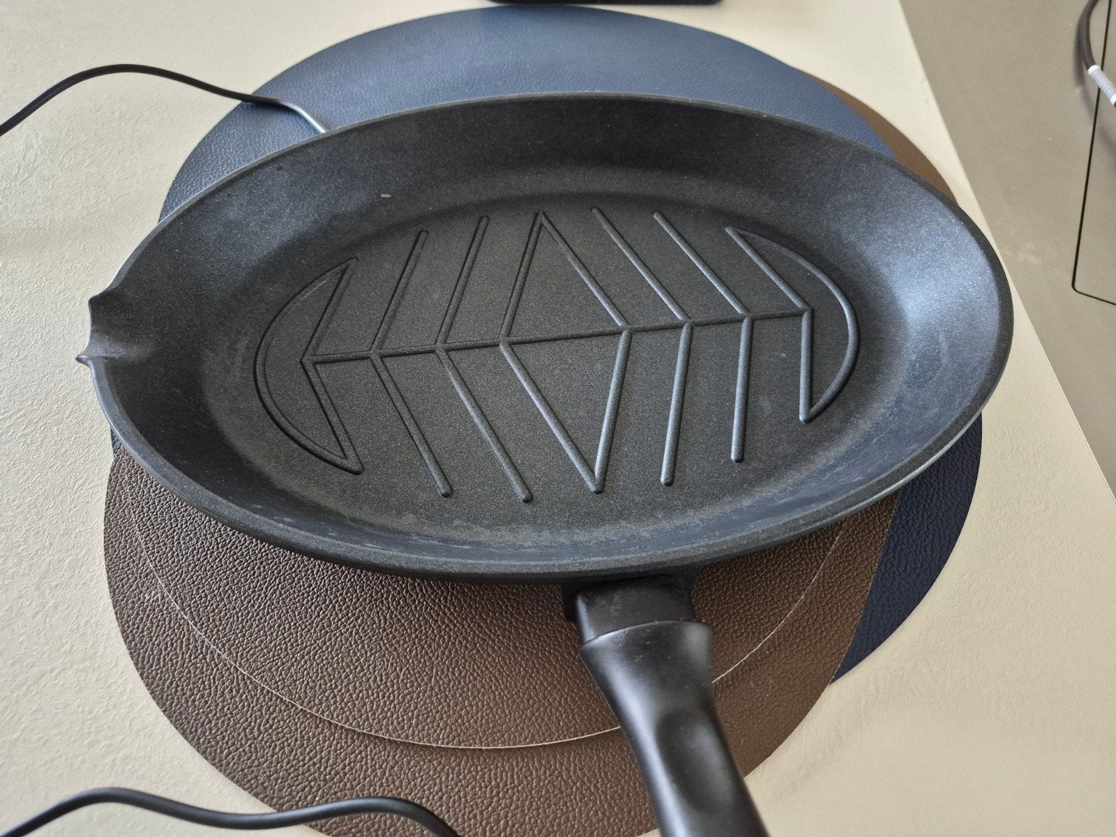 Grillpan TSV als nieuw, Ophalen of Verzenden, Zo goed als nieuw