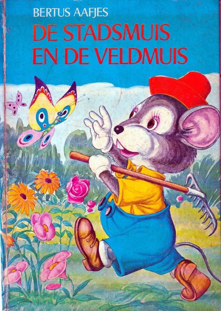 De stadsmuis en de veldmuis, Ophalen of Verzenden, Gelezen, Fictie algemeen