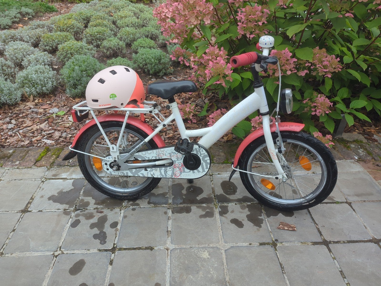 kinderfiets 16 inch, Fietsen en Brommers, Fietsen | Vouwfietsen, Terugtraprem, Gebruikt, 16 tot 18 inch, Ophalen