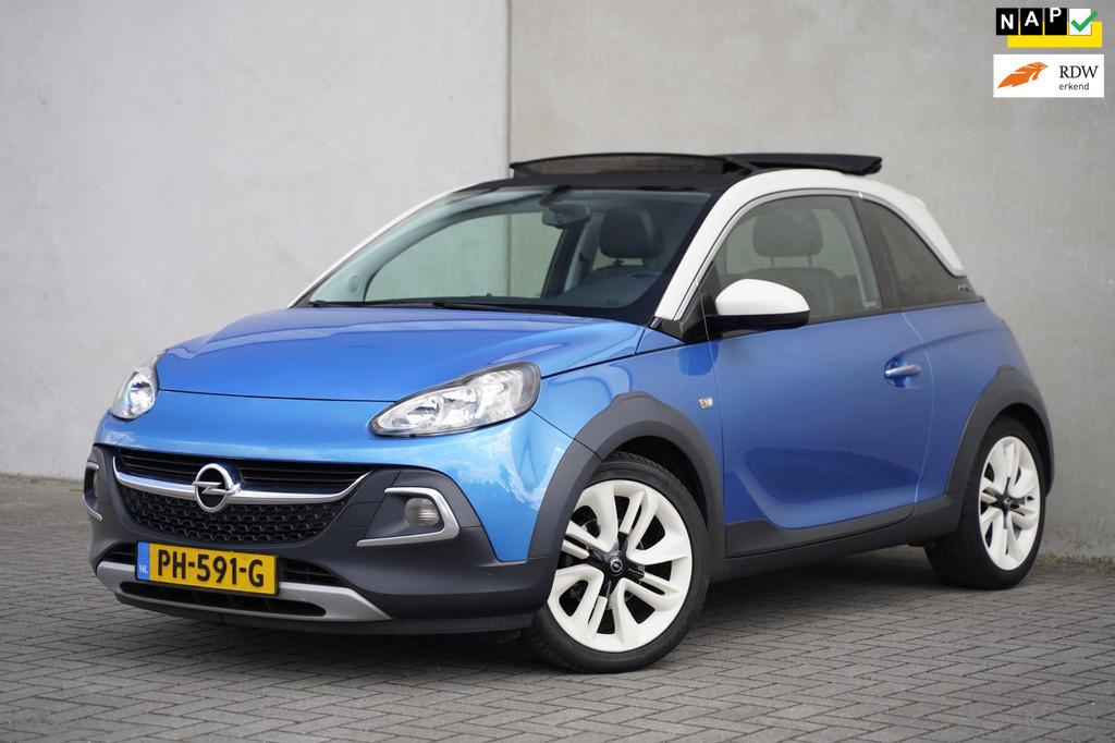Opel ADAM 1.0 Turbo Rocks Online Edition, Open dak! NAP, Auto's, Opel, Bedrijf, Te koop, ADAM, ABS, Airbags, Airconditioning, Bluetooth