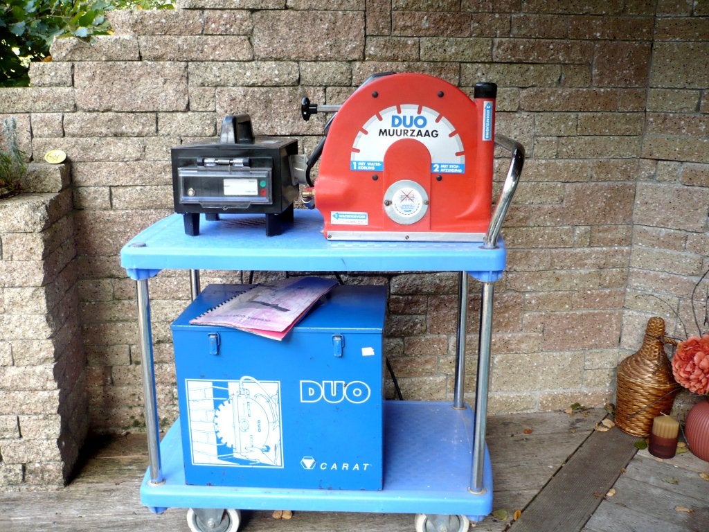 Carat Duo muurzaag in zeldzaam goede staat !!!, Doe-het-zelf en Verbouw, Ophalen, 70 mm of meer, Overige typen, Zo goed als nieuw