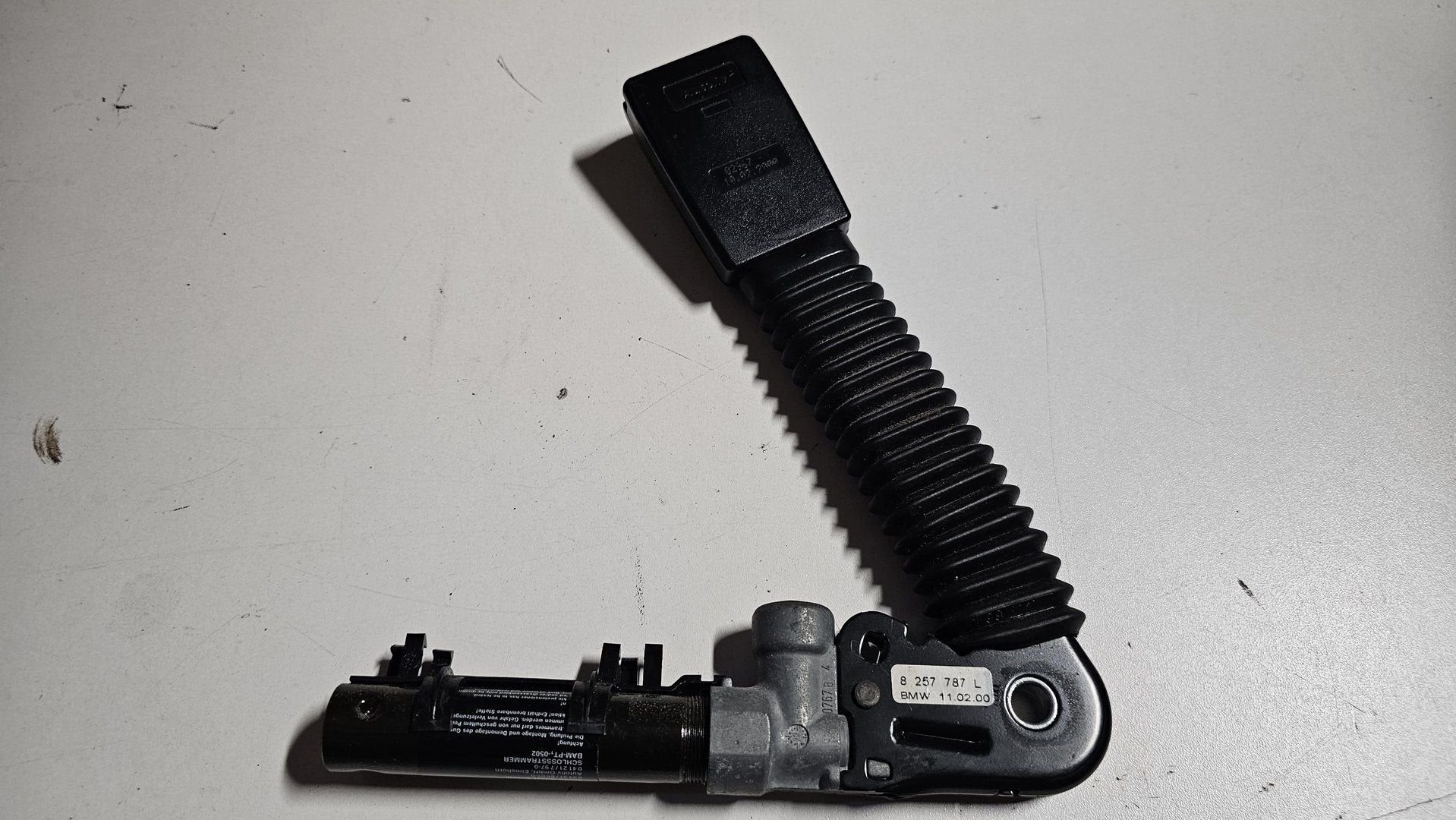 Gordelspanner insteek linksvoor BMW 3-Serie E46 8257787, Gebruikt, -, Ophalen of Verzenden, -