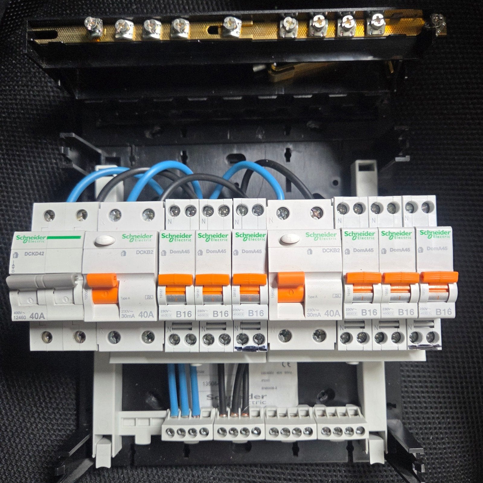 Schneider Electric 1Fase Groepenkast, Ophalen of Verzenden, Gebruikt, Schneider Electric, Groepenkast