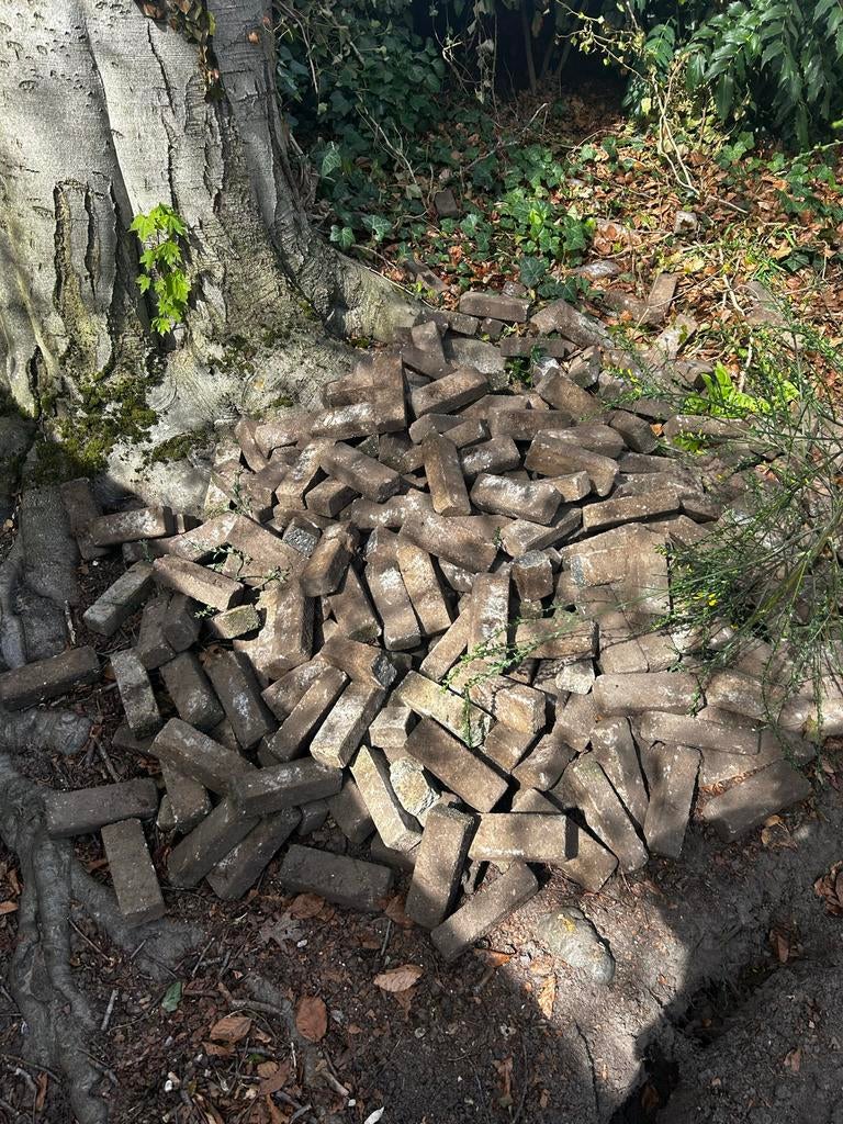 Gratis stenen, Ophalen, Gebruikt, Klinkers, 10 m² of meer
