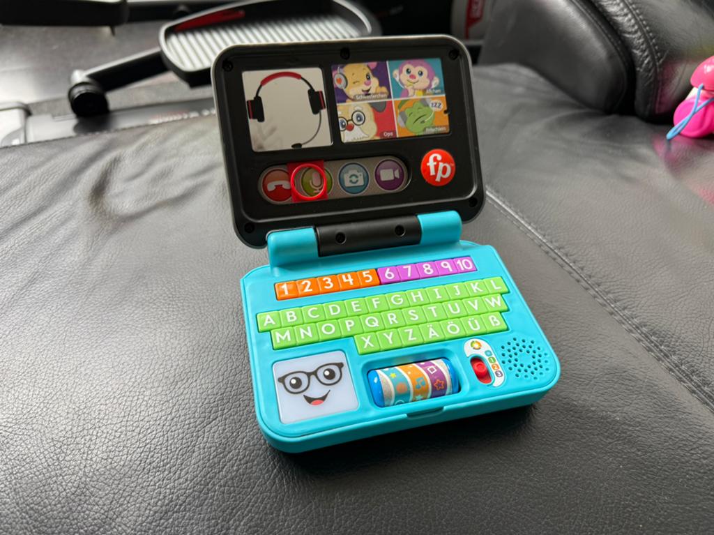 Fisher-Price Speelcomputer voor Peuters - Geluid & Motoriek, Ophalen, Gebruikt, Ontdekken, Met geluid