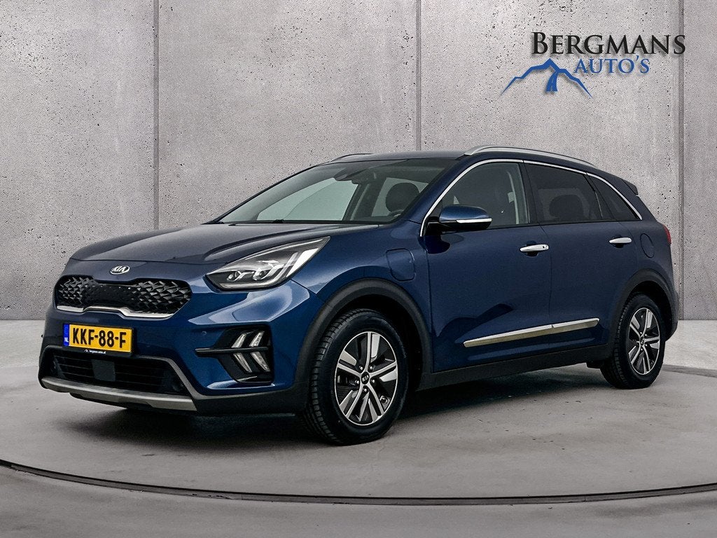 Kia Niro 1.6 GDi PHEV ExecutiveLine // LEDER // STOELKOELING, 8 kWh, Gebruikt, Blauw, Bedrijf
