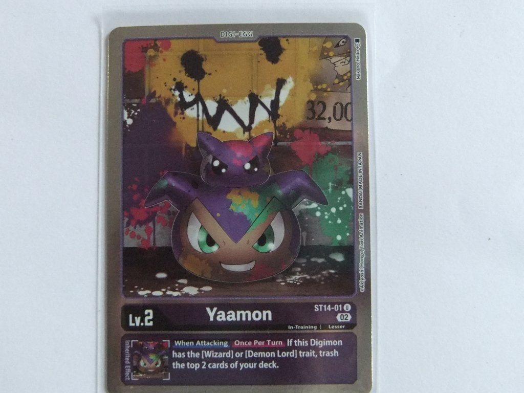 Digimon Card Game Yaamon ST14-01 U - In Training, Verzenden, Nieuw, Losse kaart, Foil