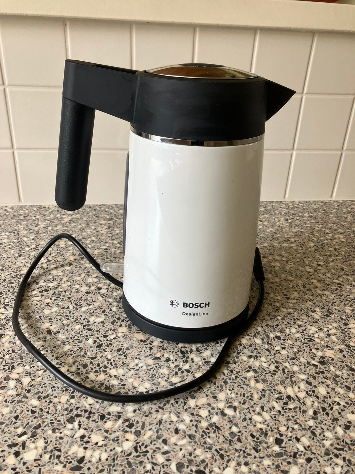 Bosch Waterkoker 1.7 L, Designline., Witgoed en Apparatuur, Waterkokers, 1 tot 2 liter, Ophalen, Zo goed als nieuw