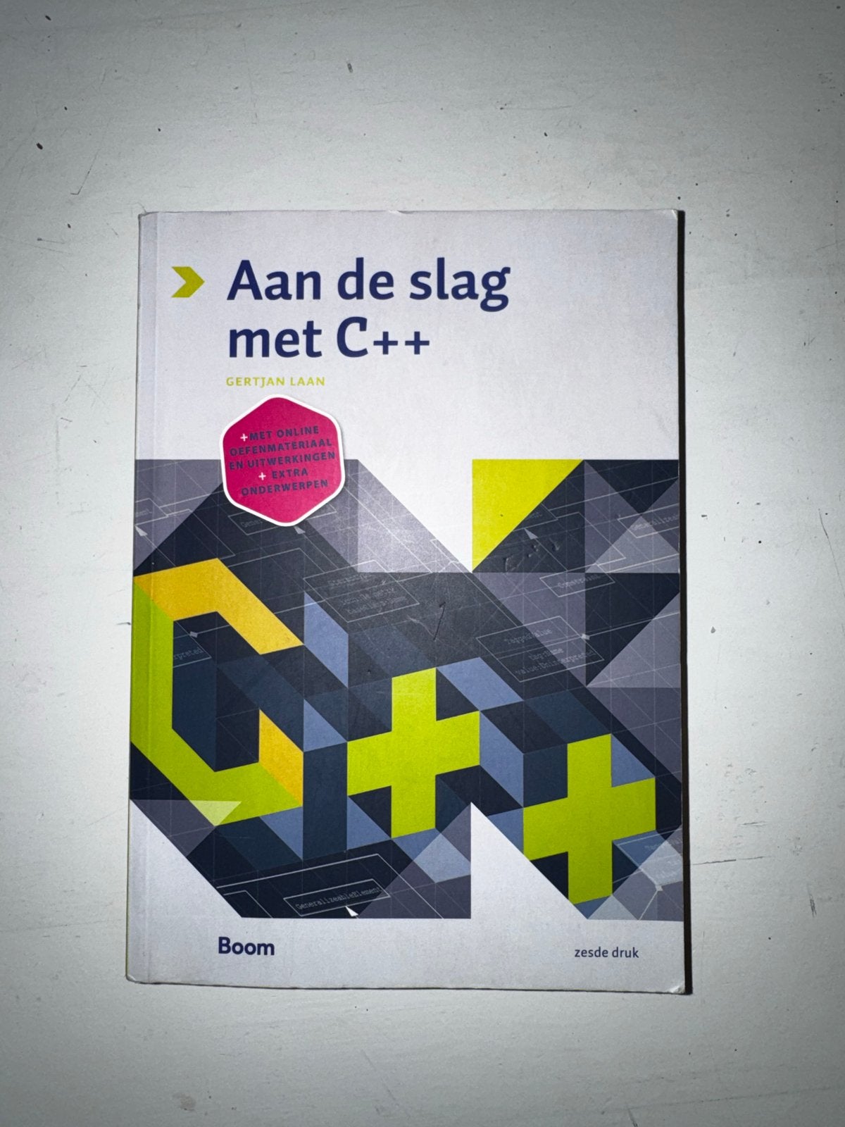 Aan de slag met C++ - Gertjan Laan (6e druk), Ophalen of Verzenden, Beta, Zo goed als nieuw, HBO