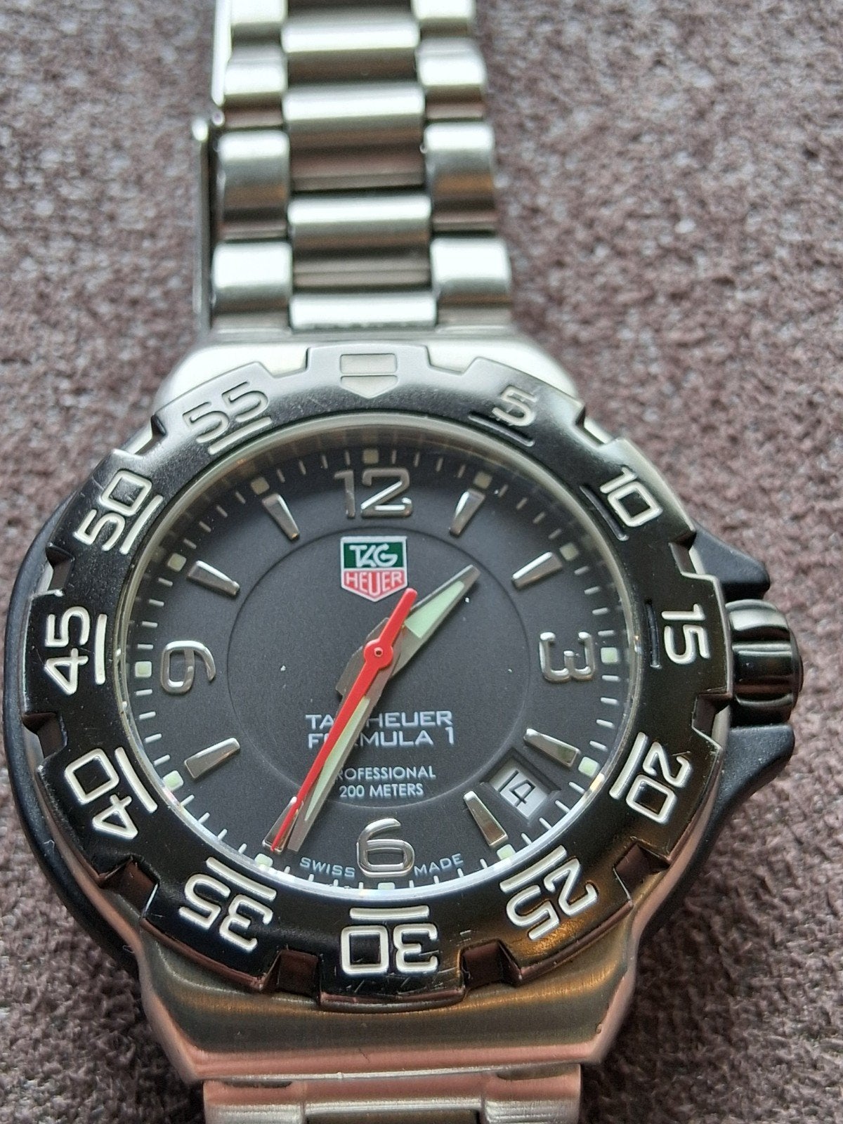 Tag Heuer WAC1210.BA0851, Sieraden, Tassen en Uiterlijk, Horloges | Heren, Ophalen, Staal, Gebruikt, Staal