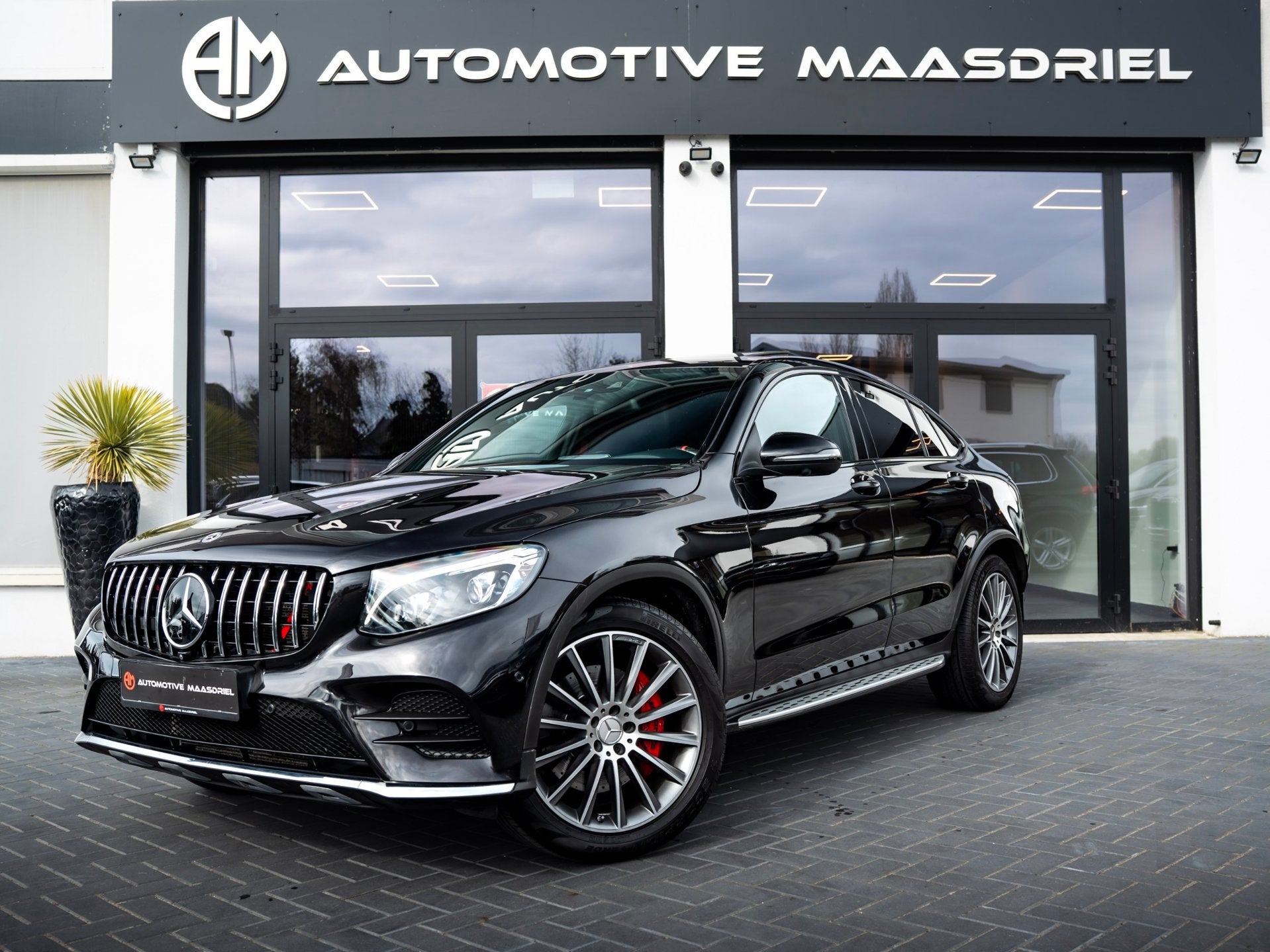 Mercedes-Benz GLC-klasse Coupé AMG 43 4MATIC|Head-up displa, Automaat, Gebruikt, Zwart, 368 pk