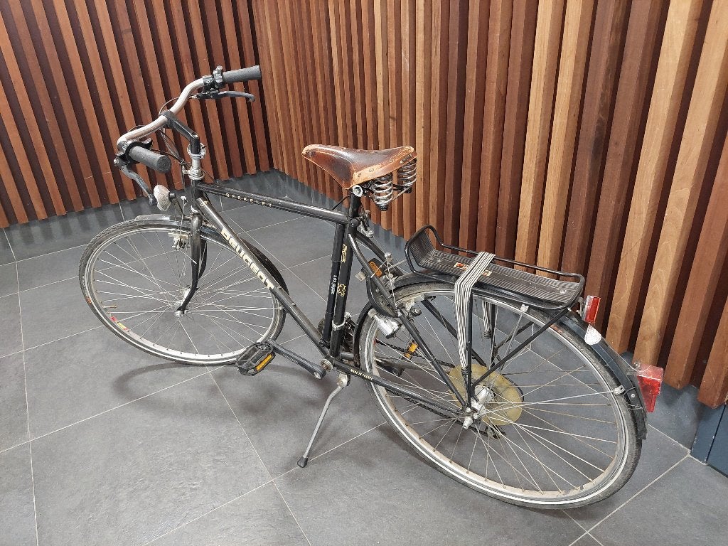 Herenfiets Peugeot Berkeley vintage, Gebruikt, Versnellingen, 49 tot 53 cm, Trommelrem