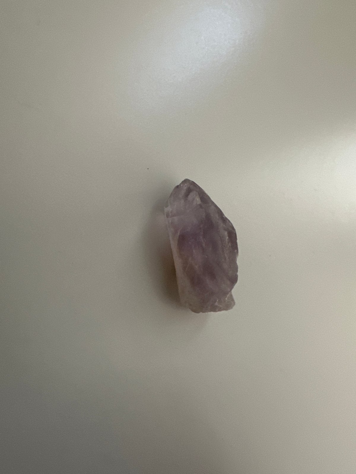 Ruwe Amethist Kristal - Natuurlijke Paarse Steen, Ophalen of Verzenden, Gebruikt