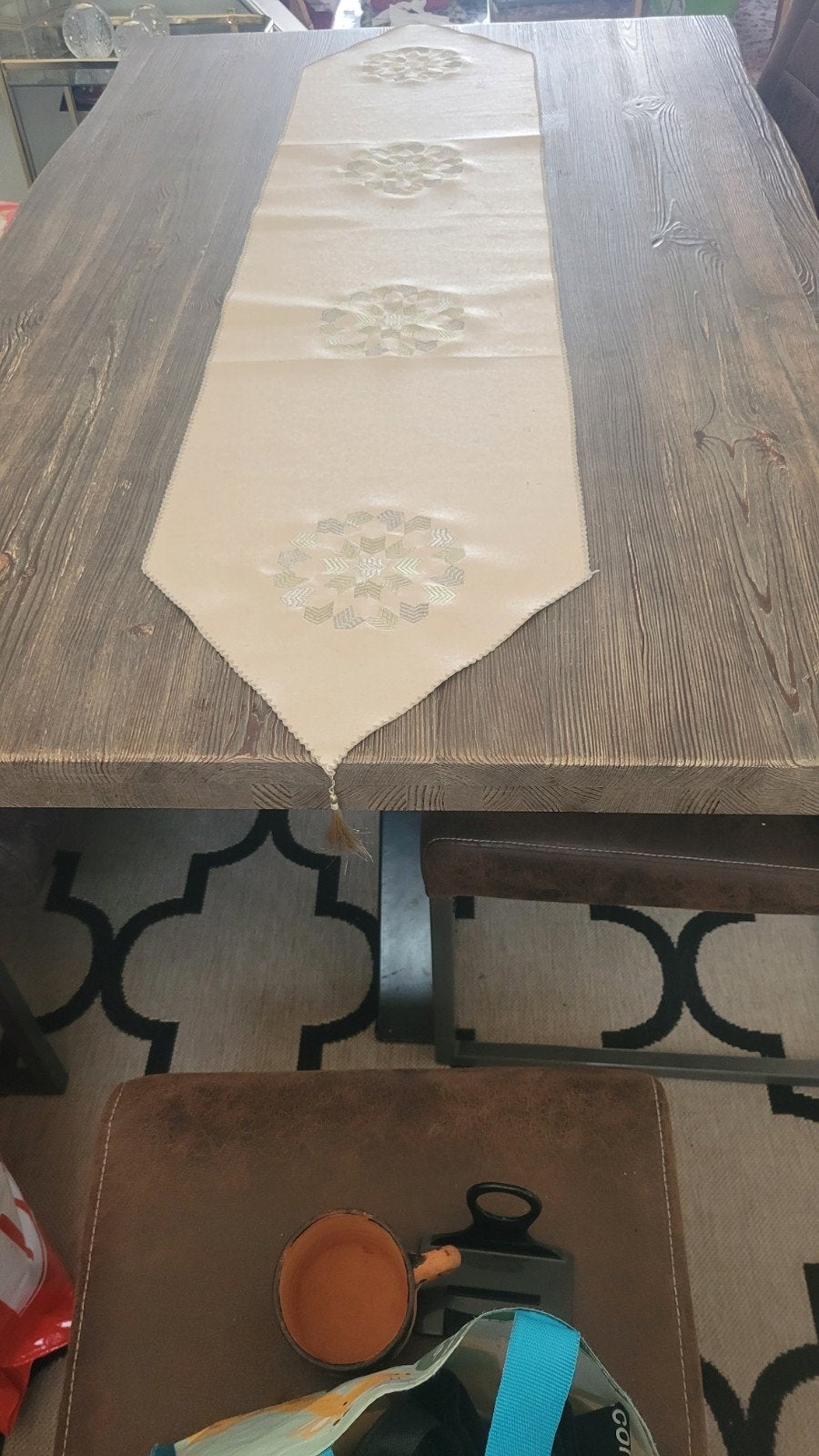 Moderne eettafel, Ophalen of Verzenden, Zo goed als nieuw, 75 cm of meer, 60 cm of meer