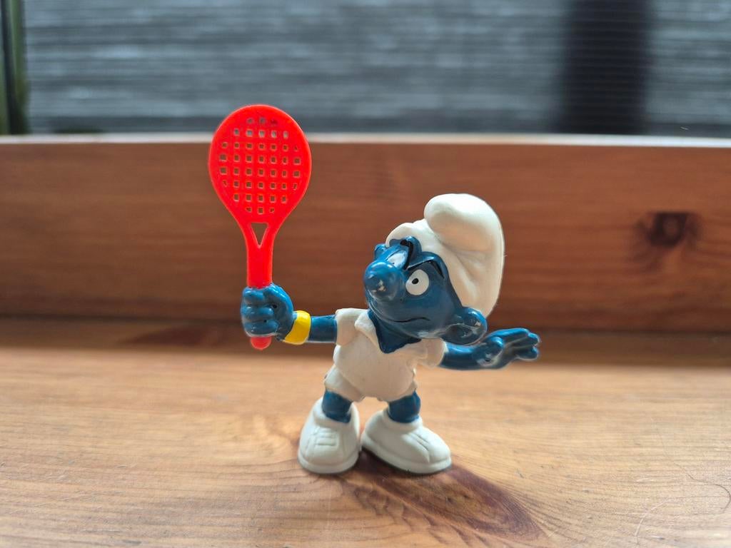 Tennis smurf 20049 De Smurfen, Verzamelen, Smurfen, Ophalen of Verzenden