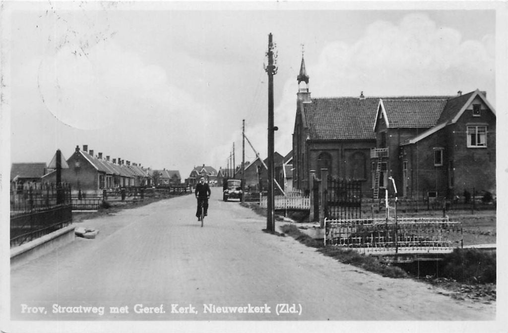 378-312-029 Nieuwerkerk Prov Straatweg, Verzenden, Voor 1920, Zeeland