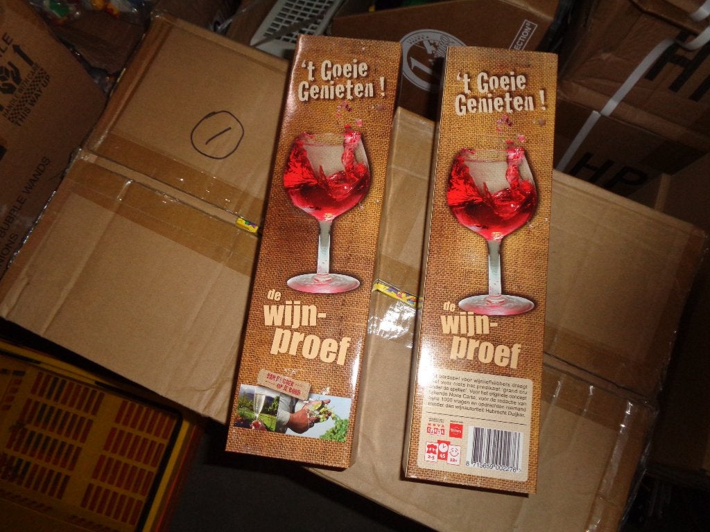 PARTIJ WIJNSPEL 'T GOEIE GENIETEN DE WIJNPROEF, ., Nieuw, Ophalen of Verzenden, .