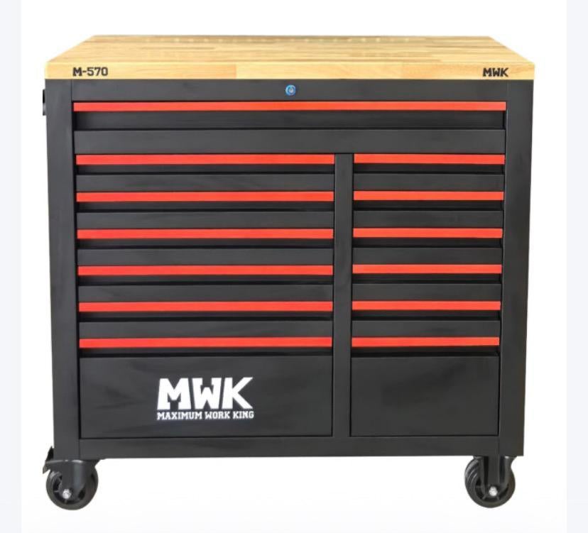 Nieuwe MWK m 570 gereedschapskar gereedschapswagen werkbank, Ophalen, Nieuw