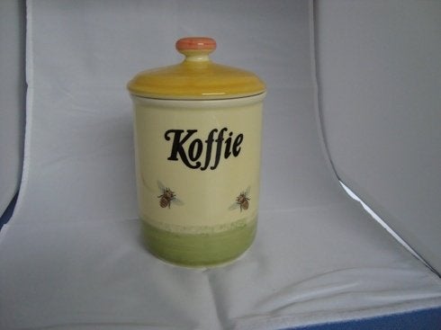 Voorraadpot Koffie Bijenland servies, Huis en Inrichting, Keuken | Servies, Nieuw, Overige typen, Overige stijlen, Overige materialen