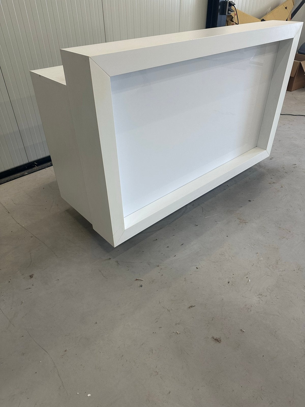 Robuuste witte balie voor bijv winkel of receptie, Ophalen of Verzenden