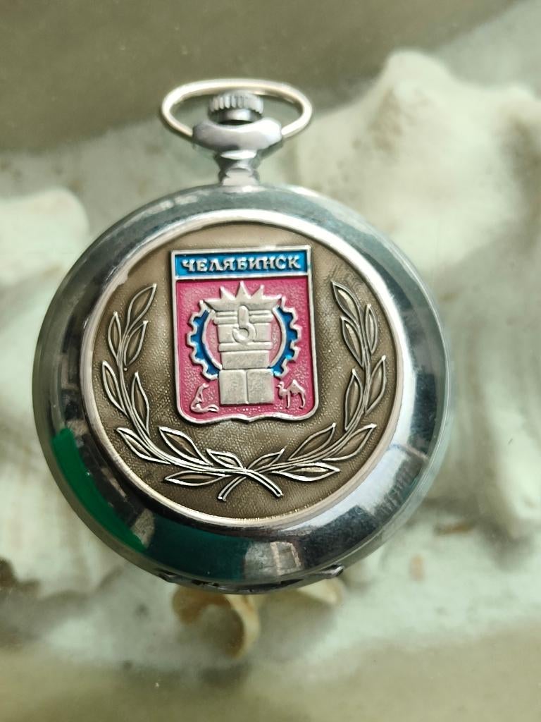Limited Edition! Molnija USSR Zakhorloge CHELYABINSK, Antiek en Kunst, Ophalen of Verzenden