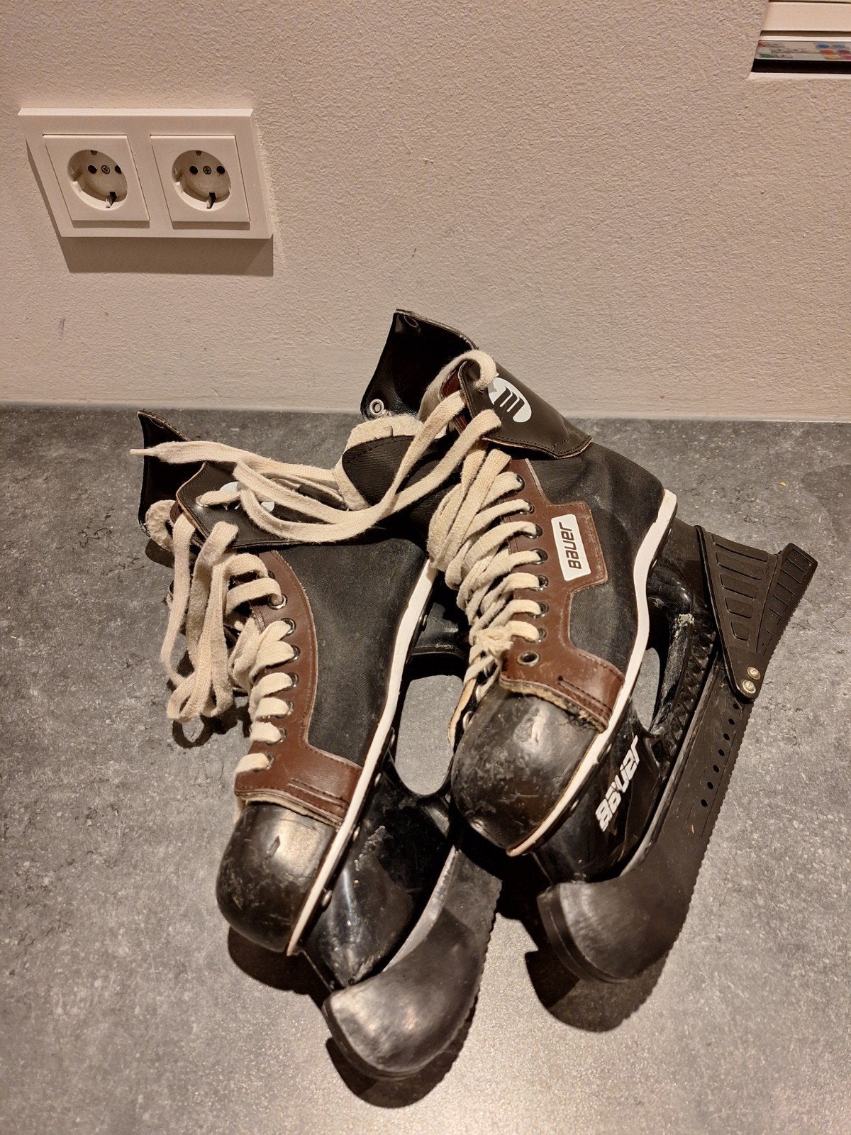 Bauer ijshockeyschaatsen - Maat 41, Sport en Fitness, Schaatsen, Ophalen of Verzenden, Gebruikt, IJshockeyschaatsen, Bauer