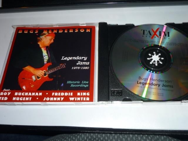 Bugs Henderson de cd legendary jams, Verzenden, Zo goed als nieuw, Jazz