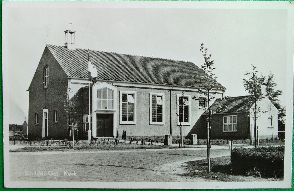 Smilde, Ger. Kerk. 1967 Klf, Verzamelen, Verzenden, 1960 tot 1980, Gelopen, Drenthe