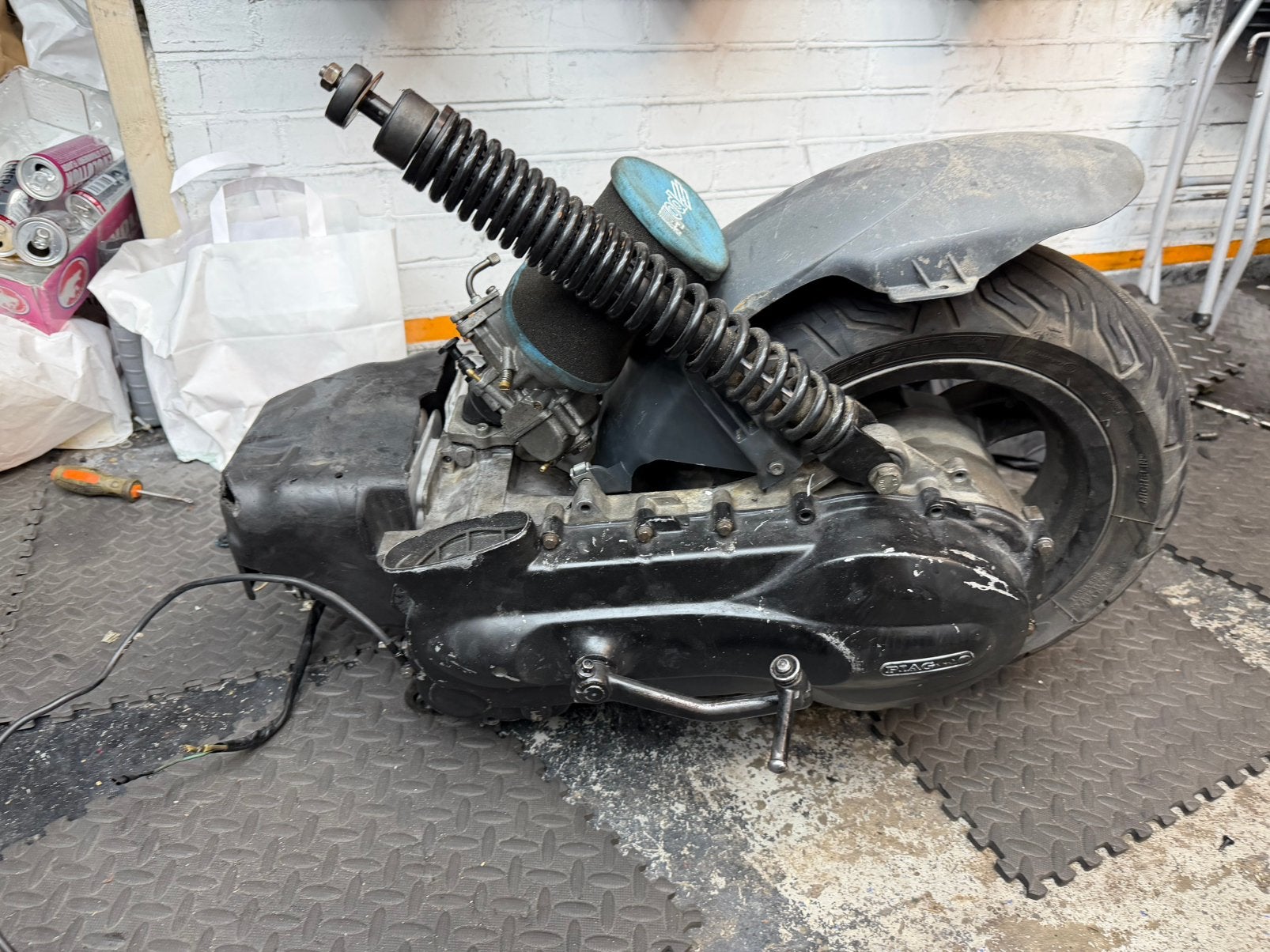 183cc stage 3 blok AC gereviseerd, Ophalen of Verzenden, Zo goed als nieuw, Benzine