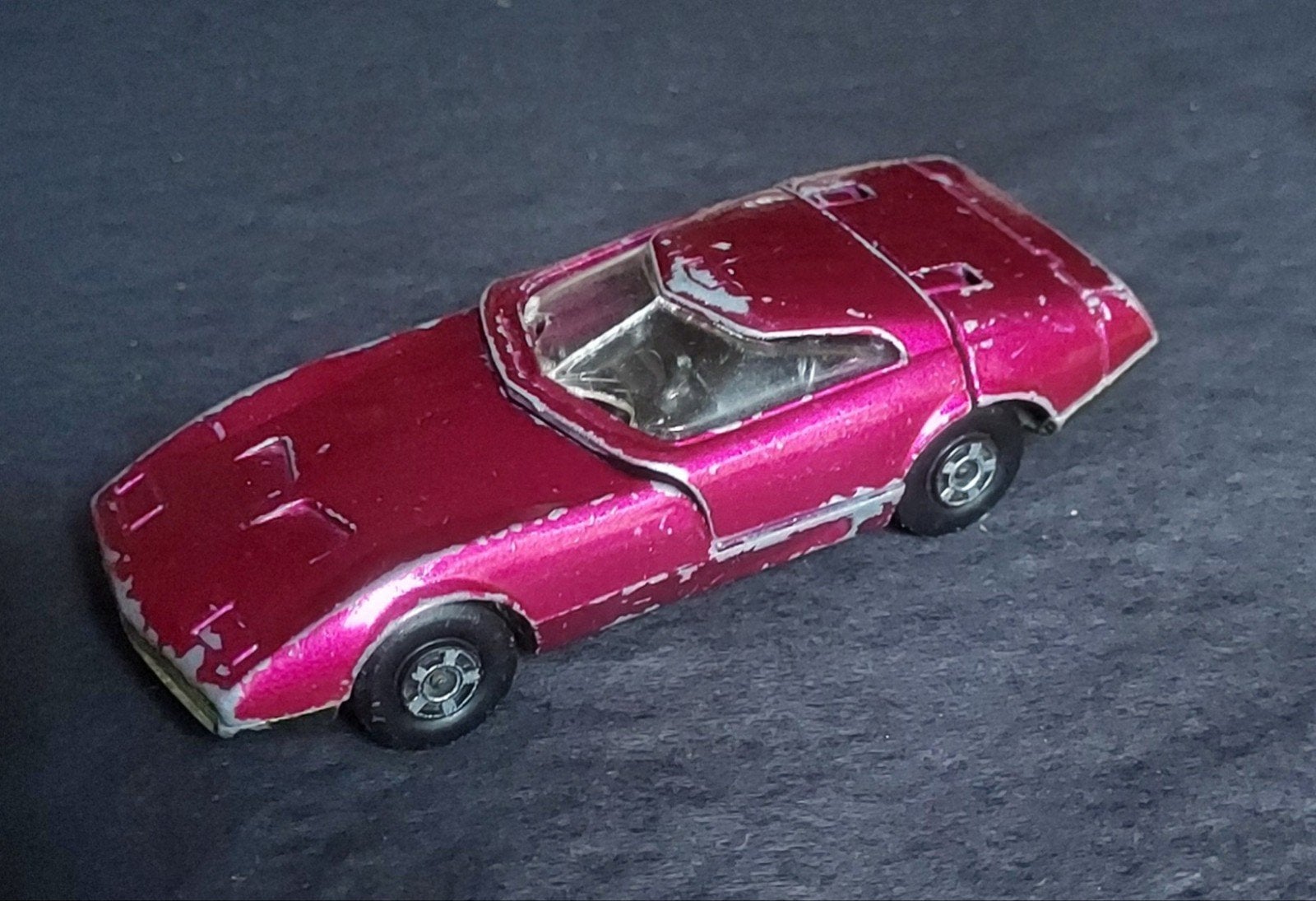Matchbox Superfast No. 52 –Dodge Charger MK III (1970) groen, Verzamelen, Ophalen of Verzenden, Gebruikt