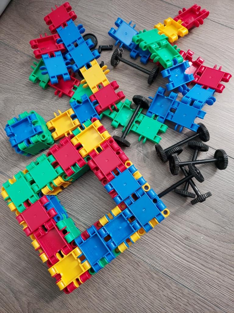 Clicks ca. 75 stuks, Kinderen en Baby's, Speelgoed | Bouwstenen, Ophalen