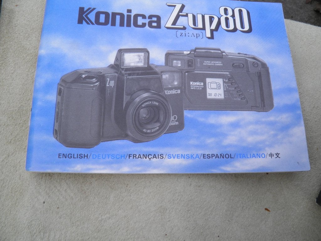 Konica z-80 high precision zoom autofocus,, Ophalen of Verzenden, Zo goed als nieuw, Compact, Konica