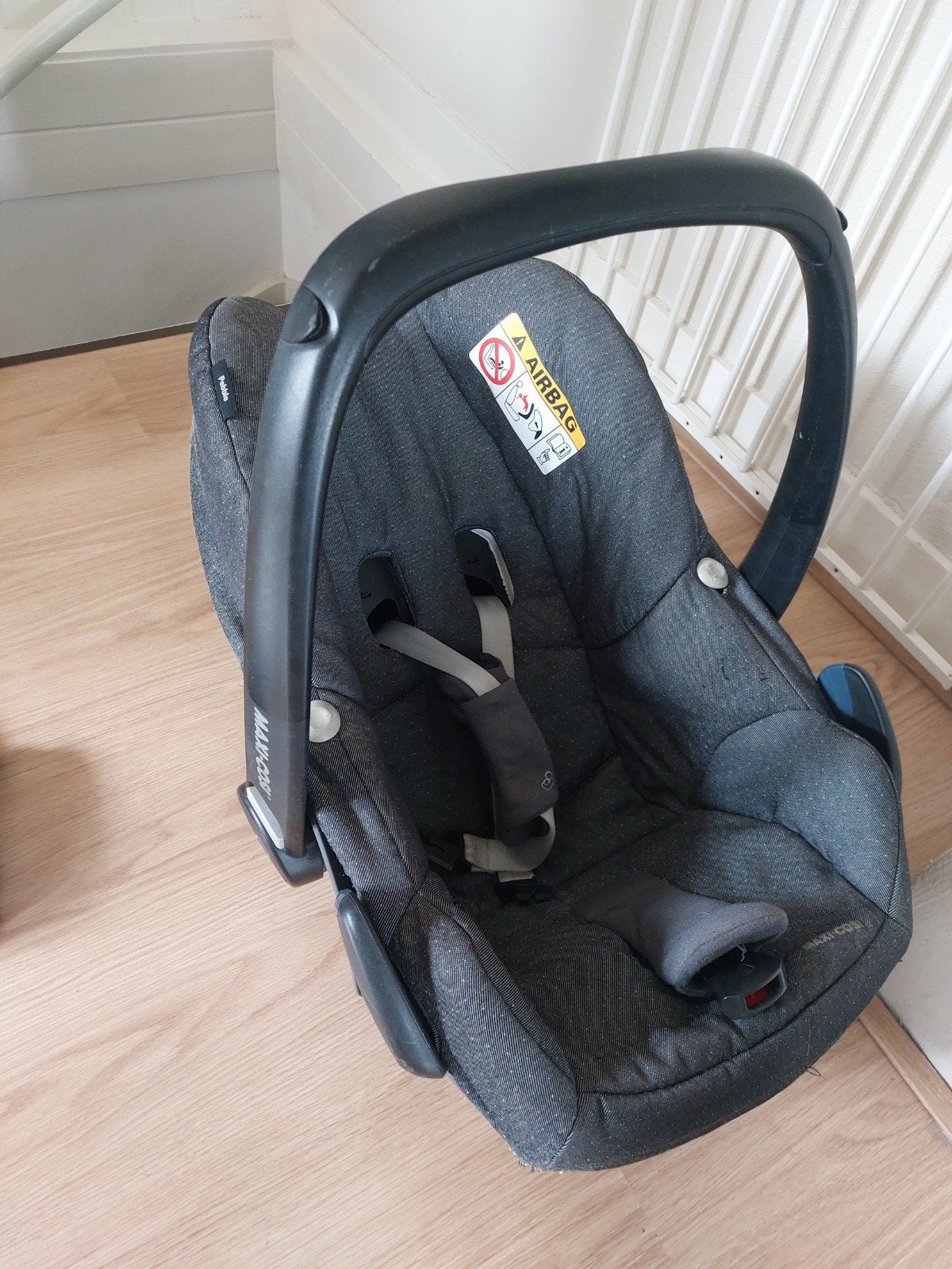 Mc pebble maxi-cosi autostoel, Ophalen
