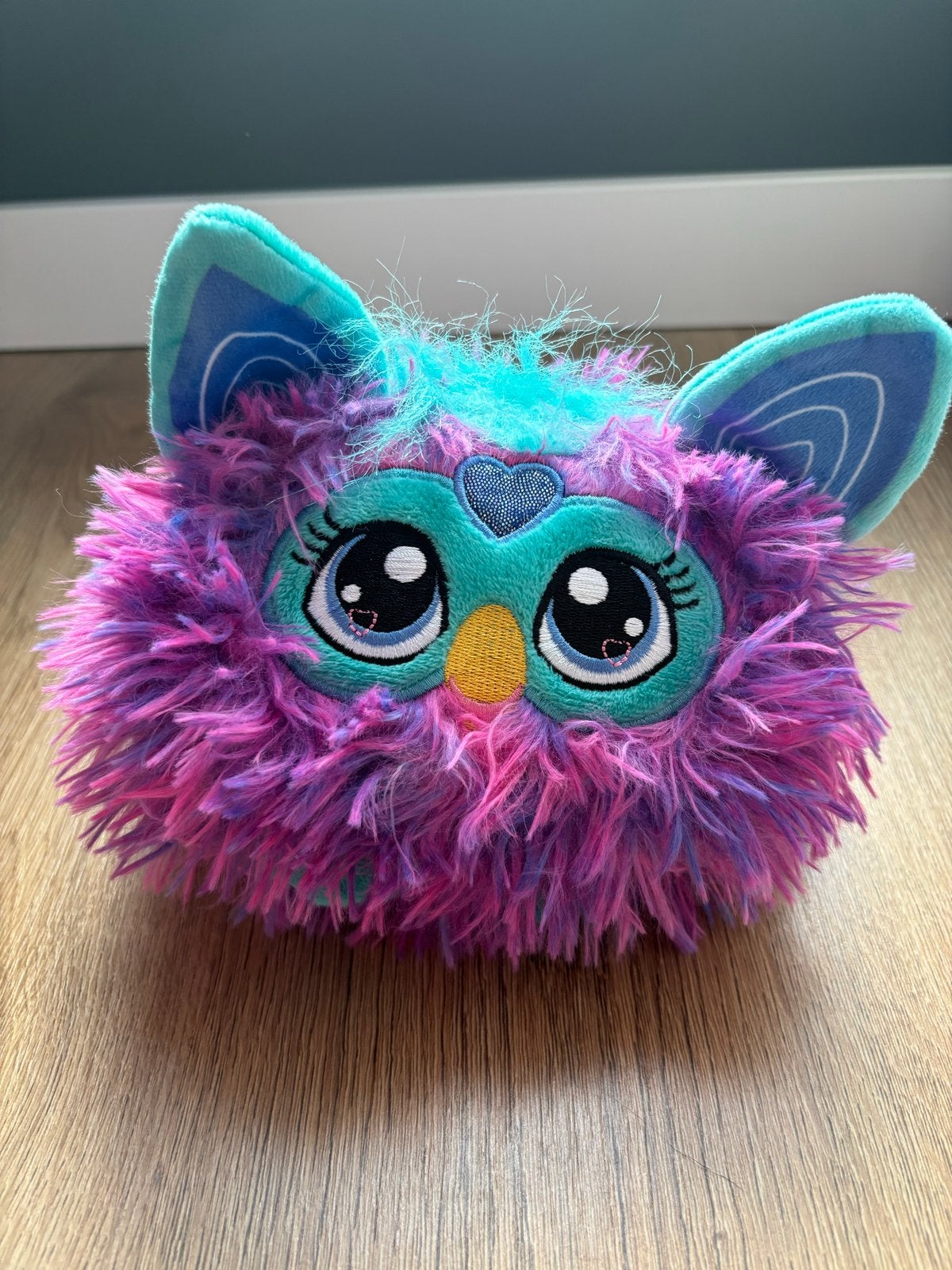Fluffy Furby knuffel - Paars/Blauw, Ophalen, Overige merken, Overige karakters, Overige typen