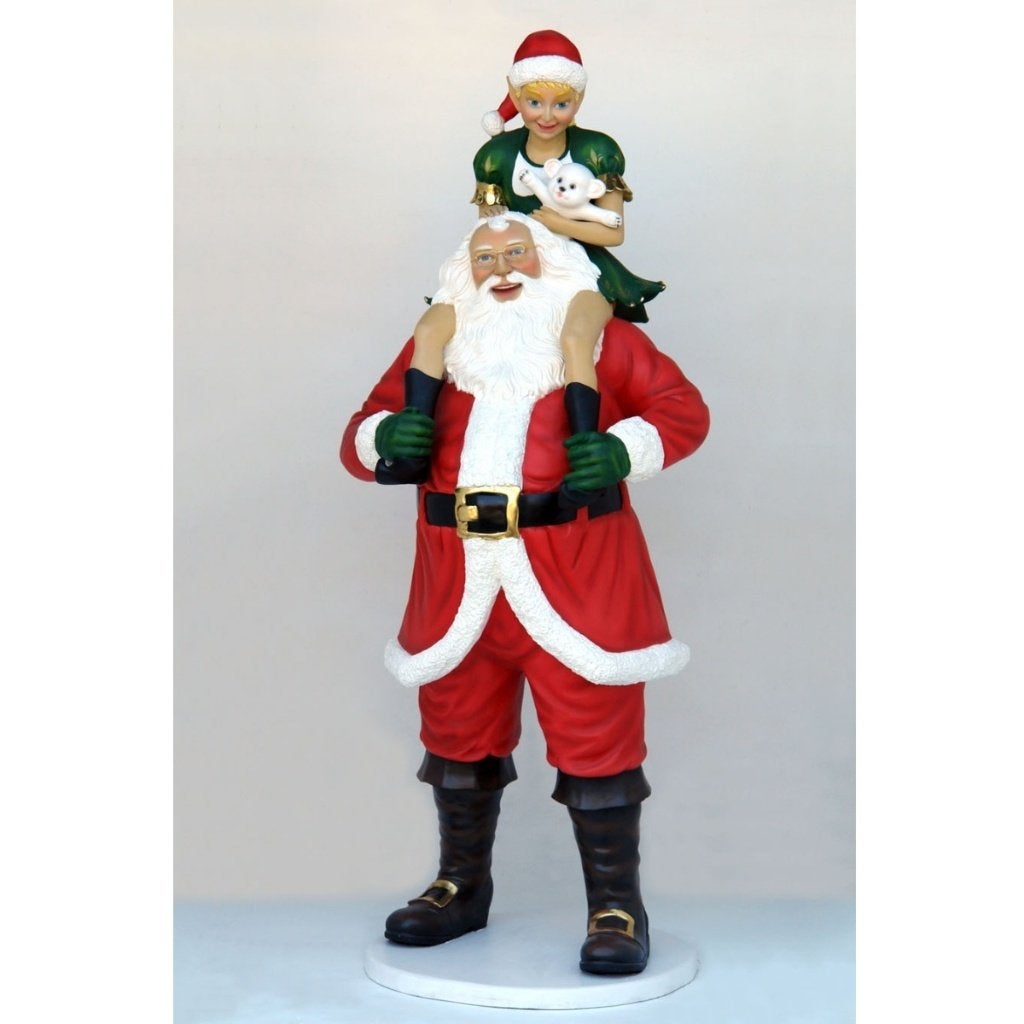 Santa Claus – Kerstman beeld - Hoogte 243 cm, Ophalen, HorecaBeelden, Nieuw, HorecaBeelden