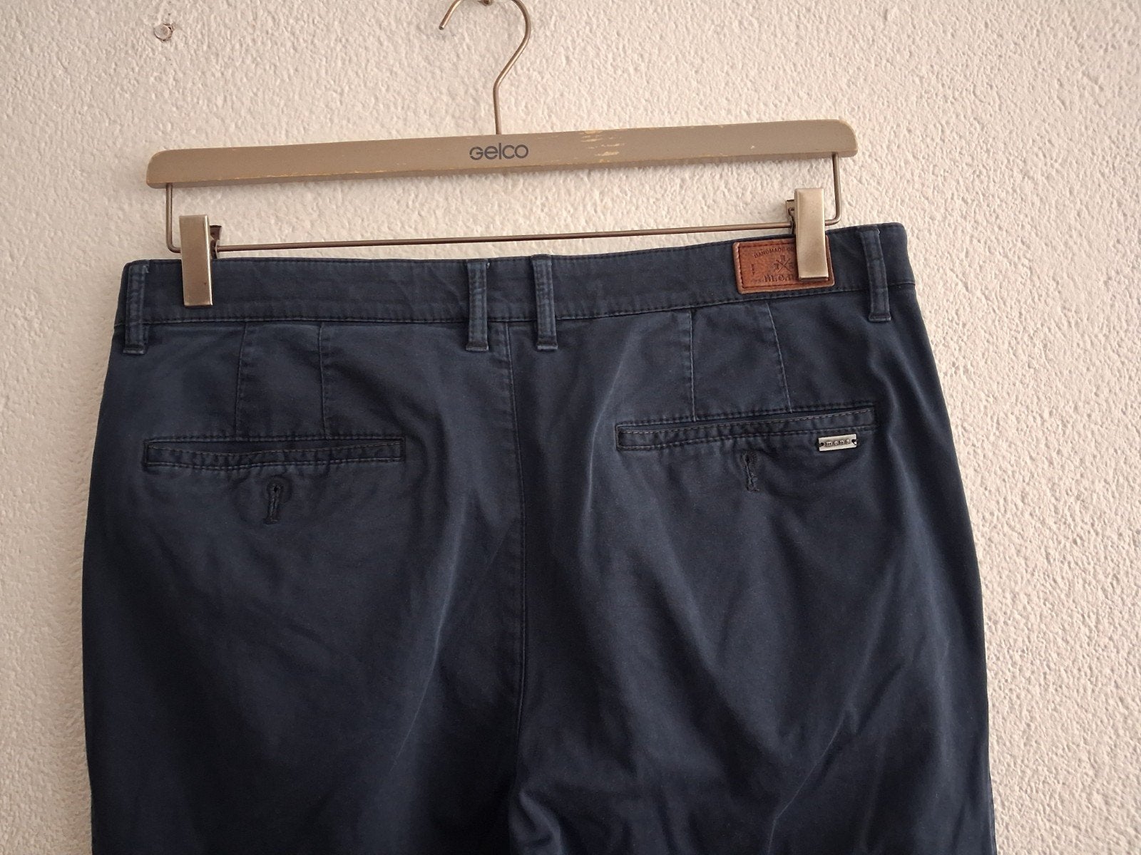 M.E.N.S. Modern heren chino - Blauw Maat W32 L34, Ophalen of Verzenden, M.E.N.S. Modern, Gedragen, Maat 48/50 (M)