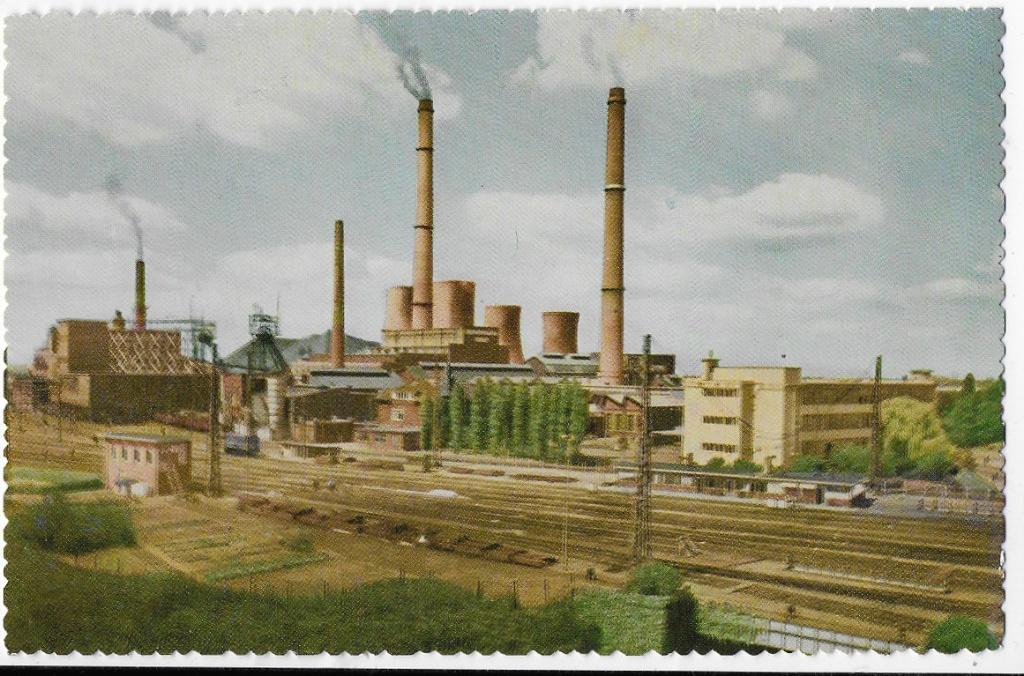 Heerlen oranje nassau mijn 1 ansichtkaart (6880 ), Verzamelen, Ophalen of Verzenden, 1940 tot 1960, Ongelopen, Limburg