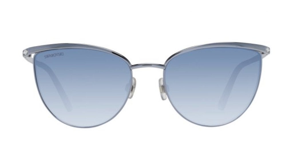NIEUW: Swarovski zonnebril met blauwe glazen, Overige merken, Zonnebril, Nieuw, Verzenden