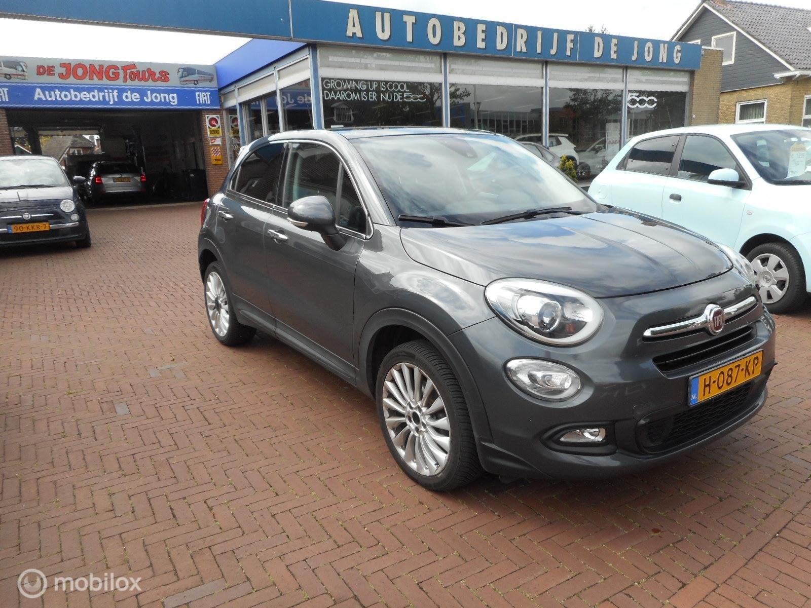 Fiat 500 X 1.4 Turbo MultiAir Lounge AUTOMAAT+PANORAMADAK, Auto's, Fiat, 136 pk, Gebruikt, 4 cilinders, Met garantie (alle)