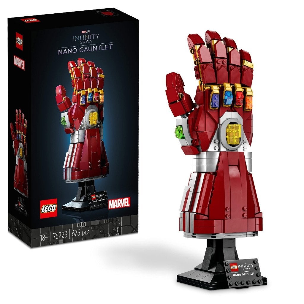 LEGO Marvel #76223 Nano Gauntlet, Ophalen, Compleet, Marvel, Lego
