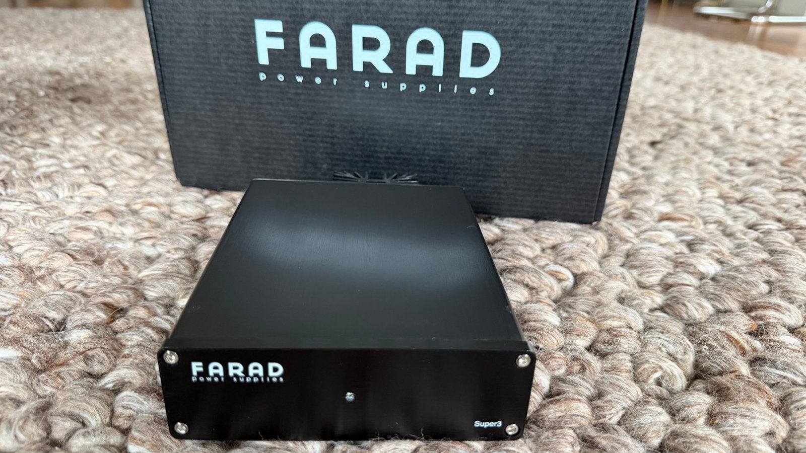 Farad Super3 7V PSU, Farad DC kabel en SR fuse, Audio, Tv en Foto, Ophalen of Verzenden, Zo goed als nieuw