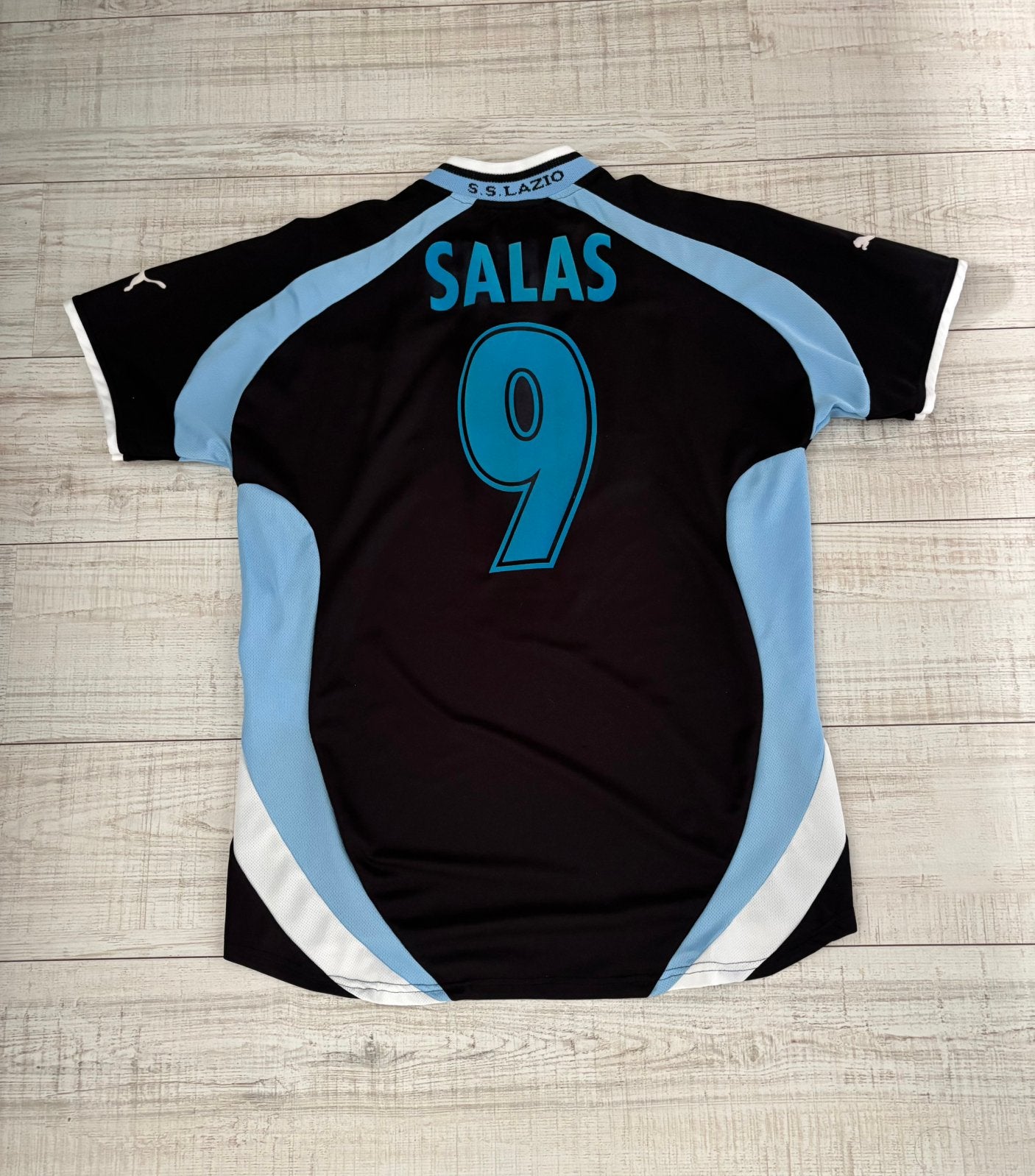 Lazio Roma uitshirt 2001-2002 (L), Maat L, Ophalen of Verzenden, Shirt