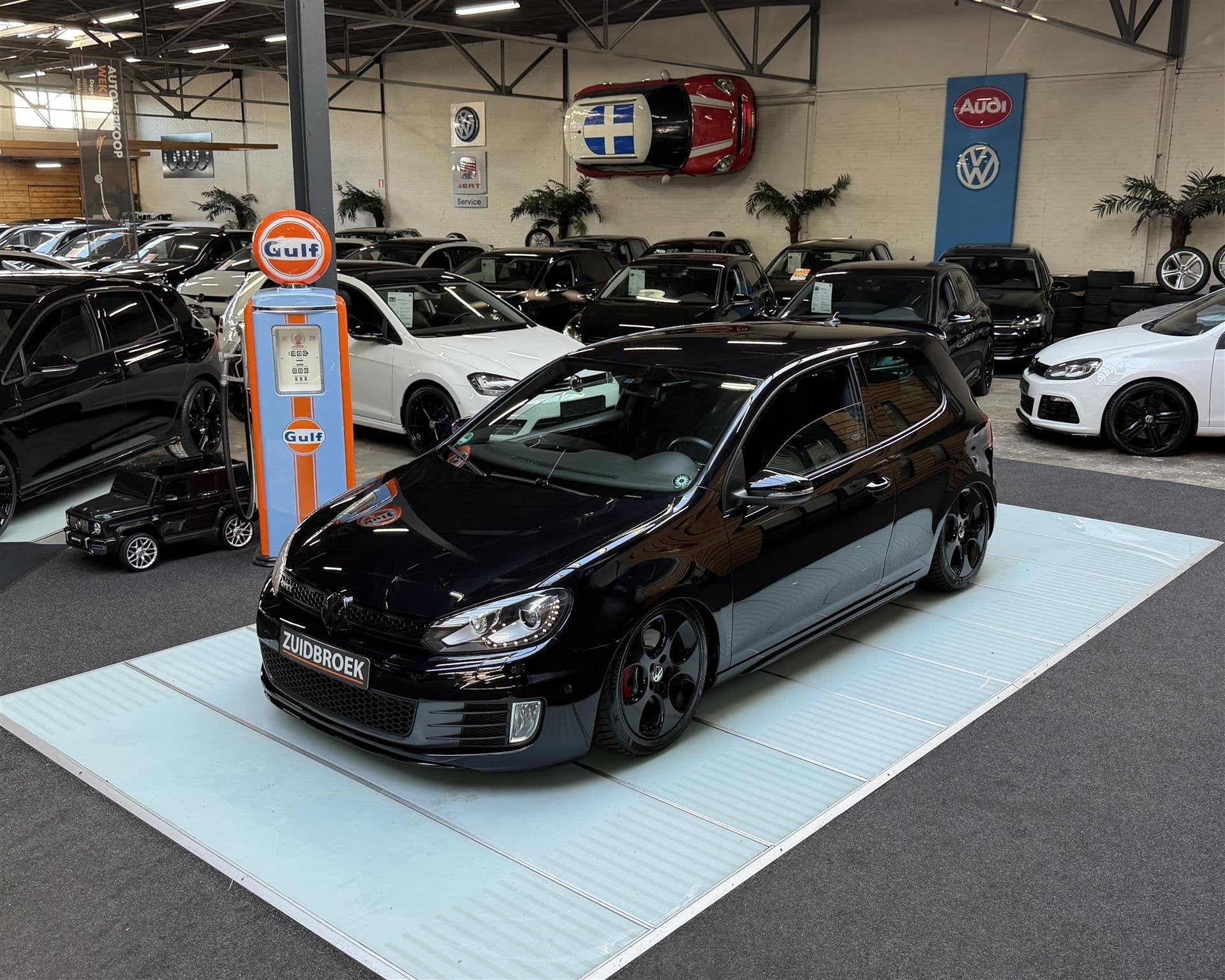 Volkswagen Golf 2.0 TSI GTI Xenon | 90DKM | Maxton | Cruise, Auto's, Gebruikt, 4 cilinders, Zwart, Origineel Nederlands